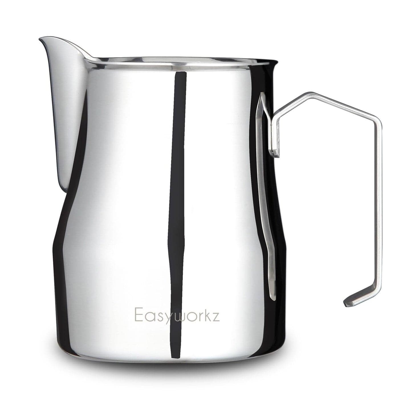 Easyworkz Espresso Steaming Pitcher Stainless Steel 12 oz Coffee Frothing Picther Milk Jug Cappuccino Latte Art Cup