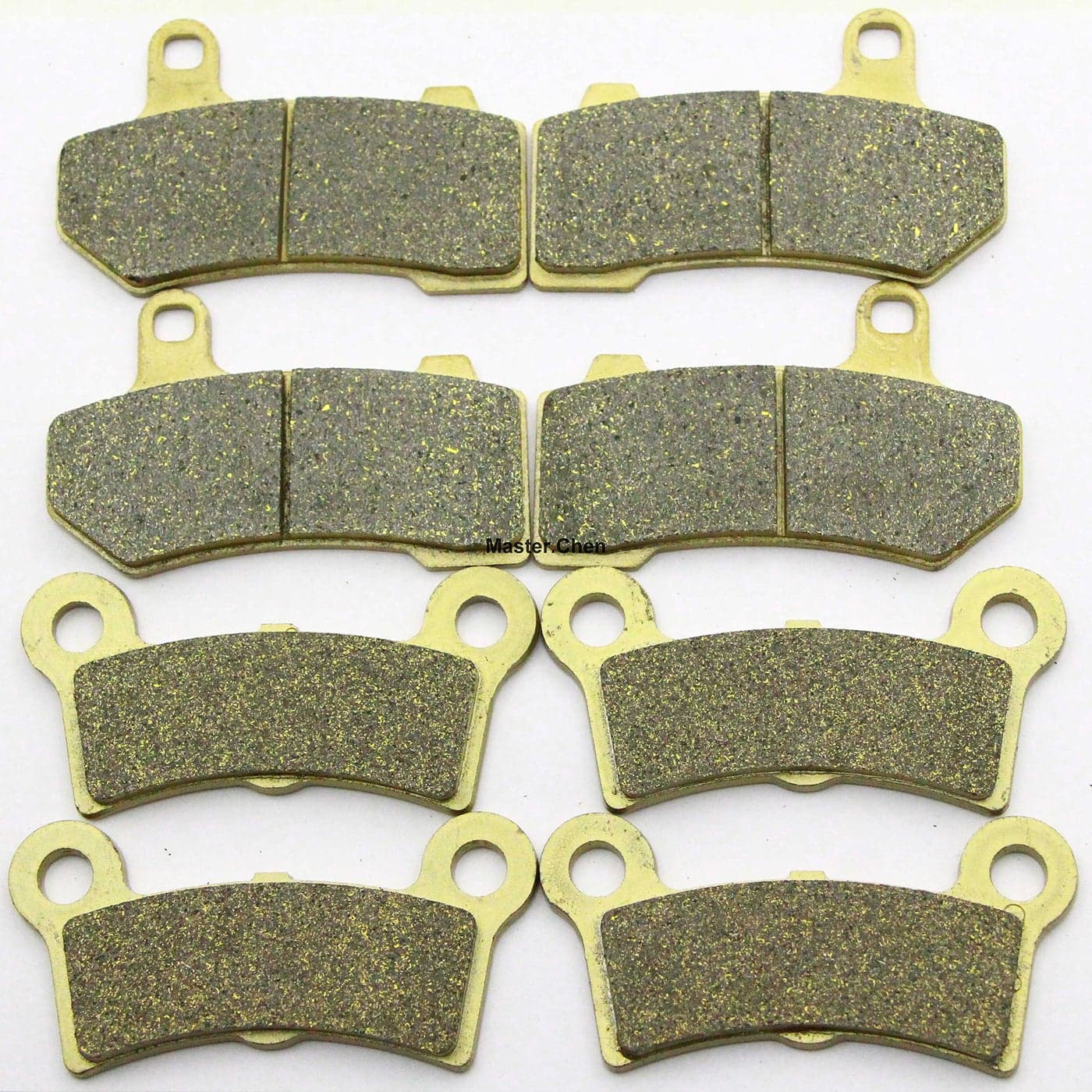 Master Chen Front Rear Brake Pads Brakes for Harley Davidson Tri Glide Ultra ClassicStreet Glide Trike FA409 FA605 2009 2010 2011 2012 2013 MC0352