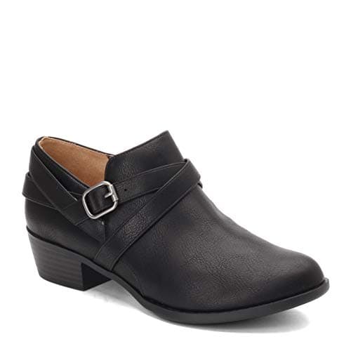 LifeStride Women's ADLEY Boot, black, 9 W US