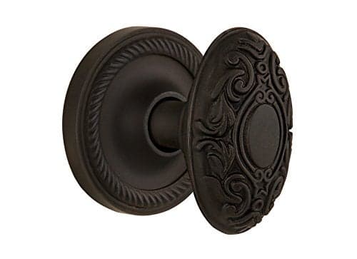 Nostalgic Warehouse Rope Rosette Victorian Door Knob