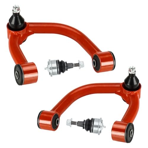 Front Upper Control Arms with Ball Joint for 2003-2023 Toyota 4Runner 2007-2014 FJ Cruiser, for 2003-2009 Lexus GX470 2010-2016 GX460, Adaption 2-4" Lift Suspension Kit Adjustable 2 PCS