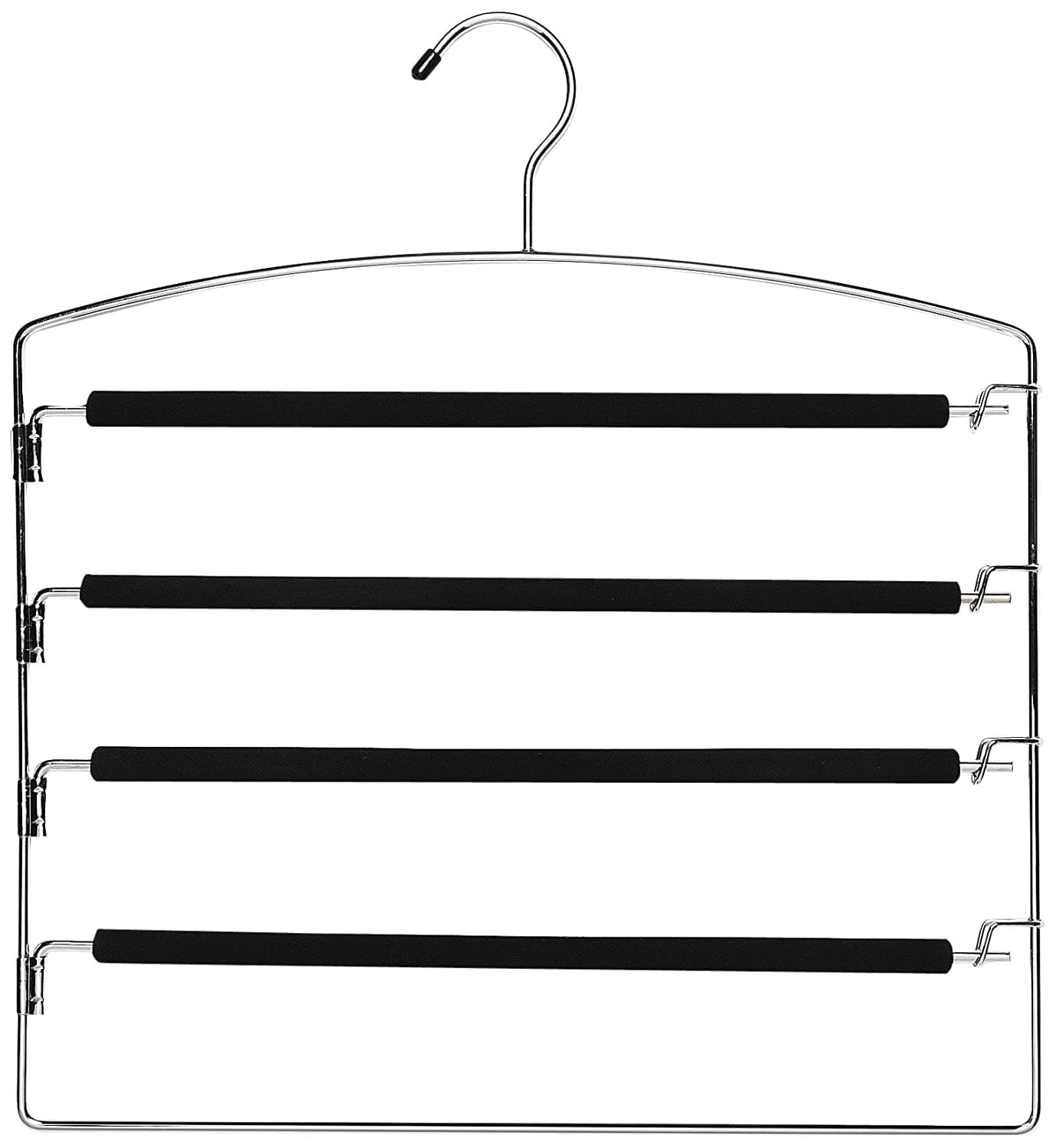Whitmor Slack Hanger Chrome and Foam