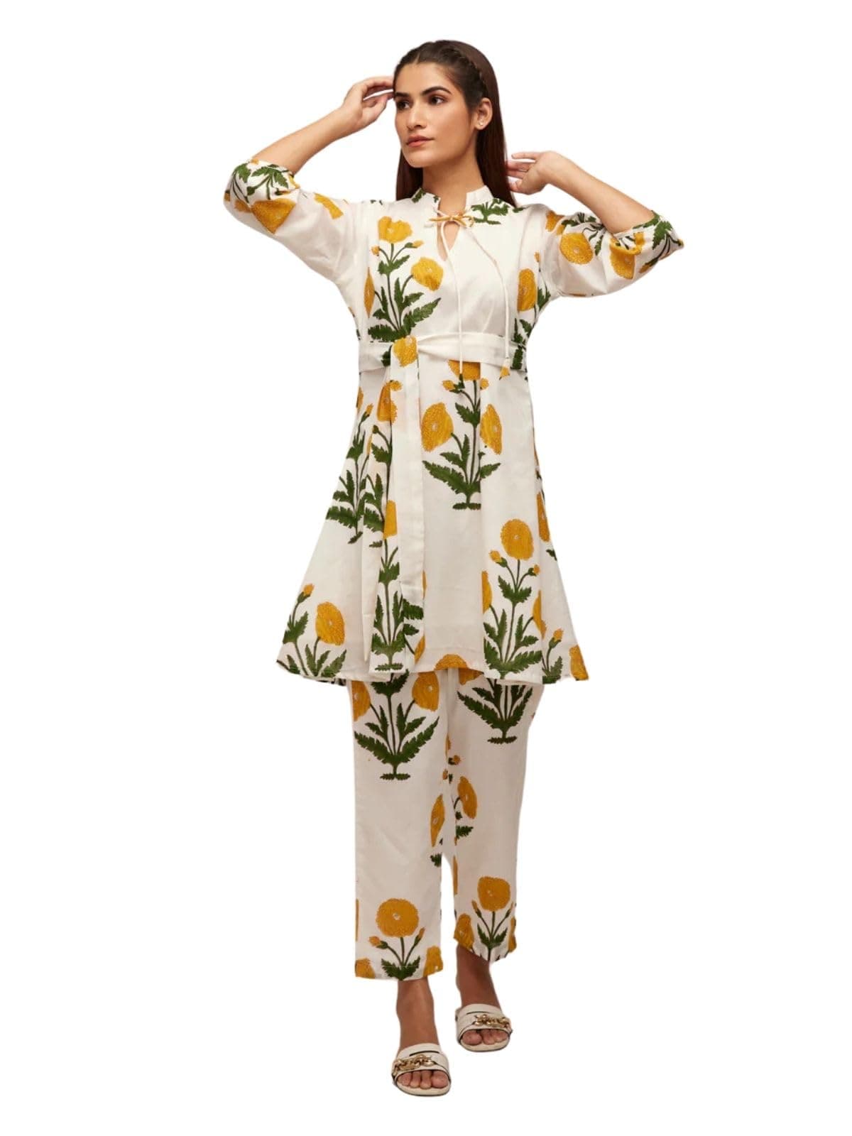 Leriya Fashion Women'S Printed Co-Ord Set