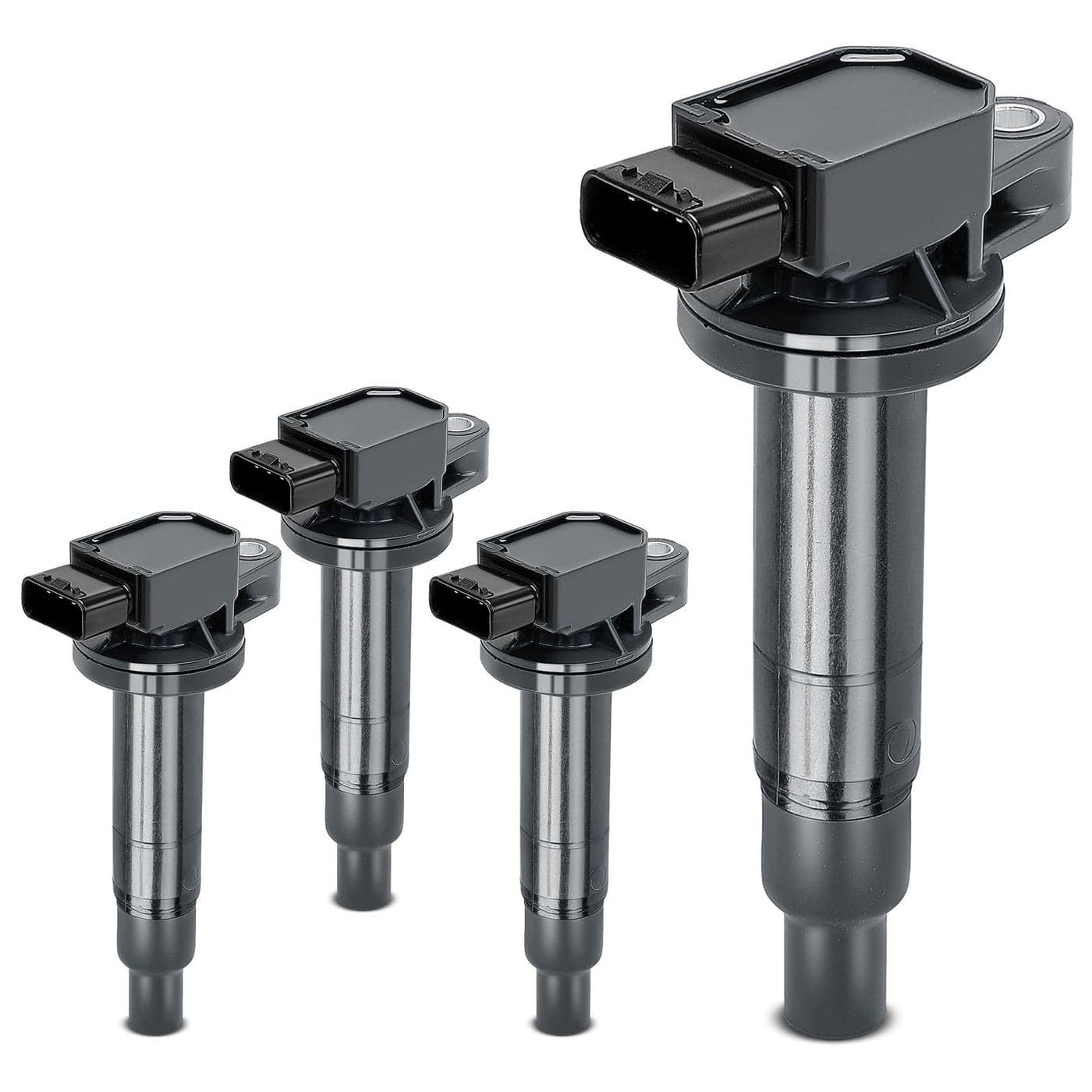 YHTAUTO Set of 4 Ignition Coil Packs Compatible with Scion XA XB 20042006 Toyota Echo 20002005 Yaris 20042018 Prius 20012009 Prius C 20122019 I4 15L 13L Replace 6731306
