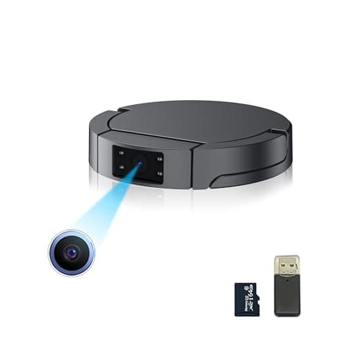 OVEHEL 64GB Full HD 1080P Video Camera,Nanny Cam,Small Security Camera with Motion Detection and Night Vision-(No Wi-Fi)