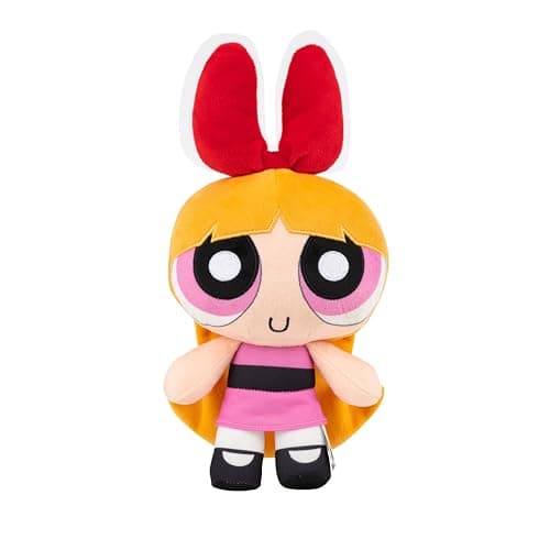 Jazwares Warner Bros Discovery The Powerpuff Girls 8Inch Blossom Plush SuperSoft and Huggable Plush Toy Official Licensed Plush for All Ages