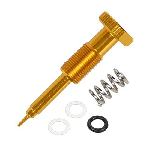NICECNC Air/Fuel Mixture Screw Adjuster Compatible with MIKUNI BSR BS CVR CV Carburetor Replace Suzuki DRZ400S DRZ400SM,Gold