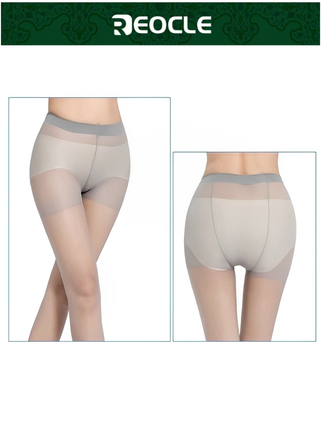 Women's Sheer Tights Control Top Pantyhose Universal Stretch Anti-scratch Stockings Lightweight Comfortable Pantyhose