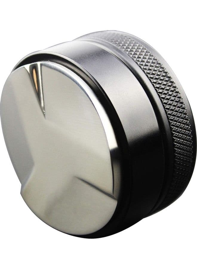 58mm Non-slip Coffee Tamper Silver/Black