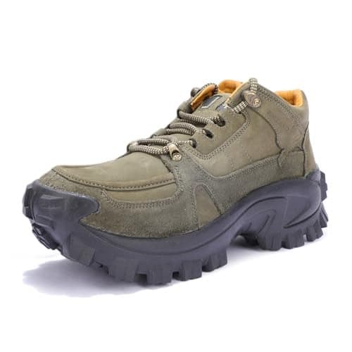 Woodland Mens OGC 0110105 Olive Green Casual Shoe - 8 UK (42 EU)(OGC 0110105)