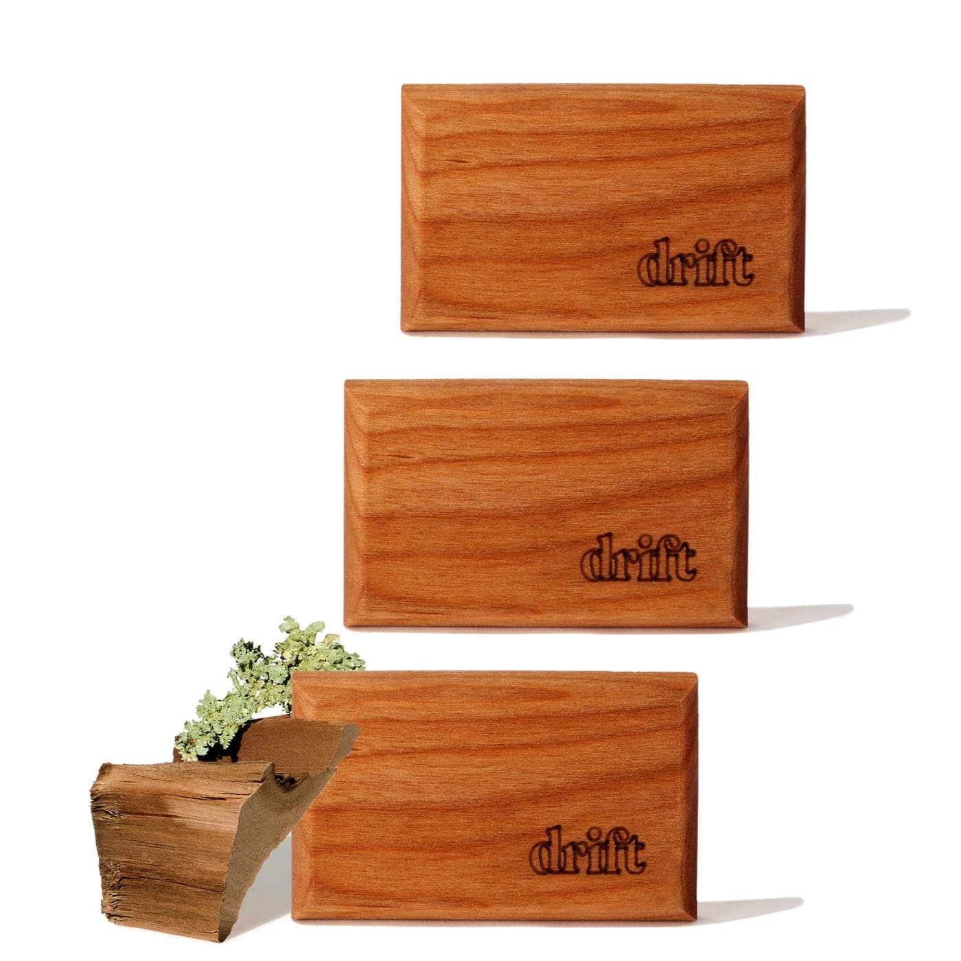 Drift Car Air Freshener Wood Fragrance Automotive Odor Eliminator Long Lasting Scent Teak Scent Refill Pack of 3 NO CLIP INCLUDED