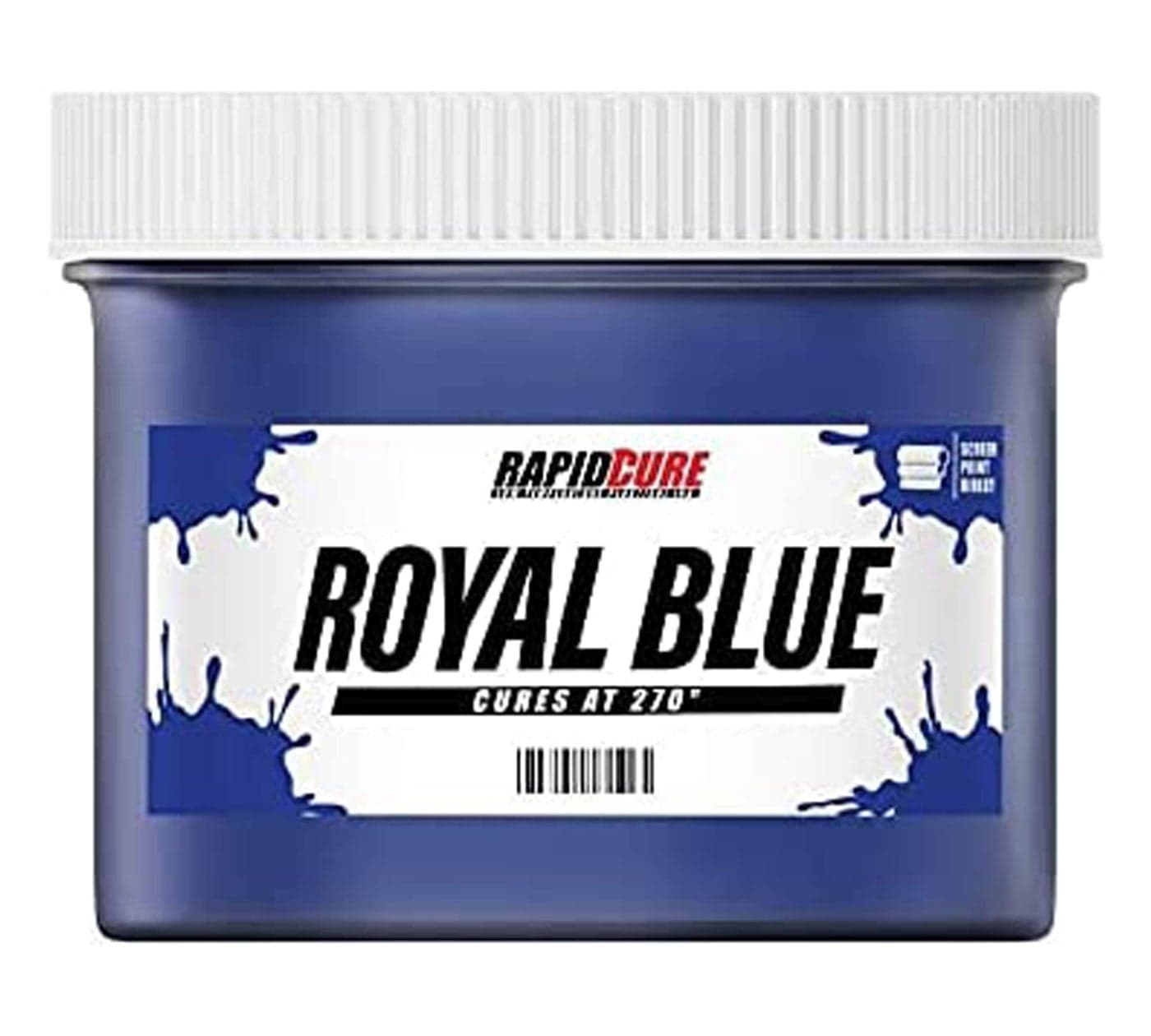 Rapid Cure Screen Printing Ink Blue 8oz Plastisol Ink for Screen Printing Fast Curing Fabric Paint Screen Print Direct USA Made