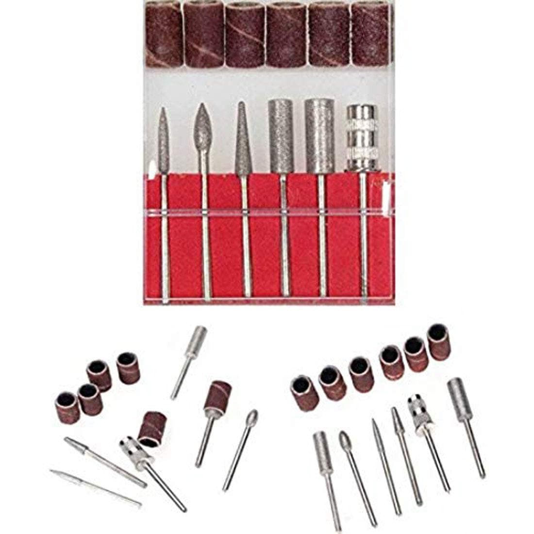 DIY Crafts Design No 1 Combo Sets For Naile Care Electric Carbide File Drill Bit Nail Art Manicure Pedicure Work Tools for Nail DIY Work Do Design No 1 Combo Sets For Naile Care