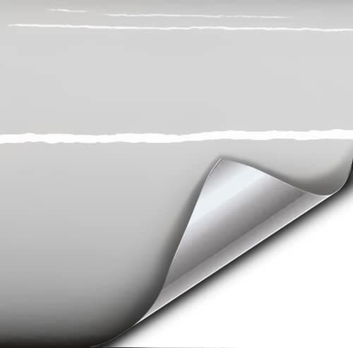 VViViD White Gloss Vinyl Wrap Roll with Air Release Technology 6ft x 5ft Hood Roof or Trunk Wrap Kit