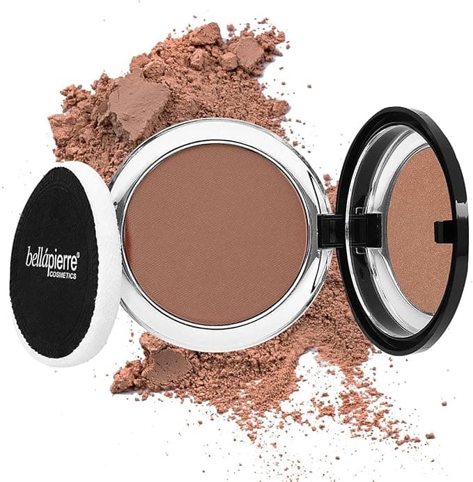 bellapierre Compact Mineral Blush Warms Complexion for a Healthy Glow NonToxic Paraben Free Hypoallergenic Safe for All Skin Types 10 Grams Autumn Glow