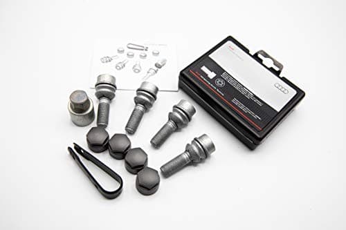 Genuine Wheels Lock for Q7 20072015 Model Year Lock Set WKey Original Quality 4L0071455 M14 x 15 x 36