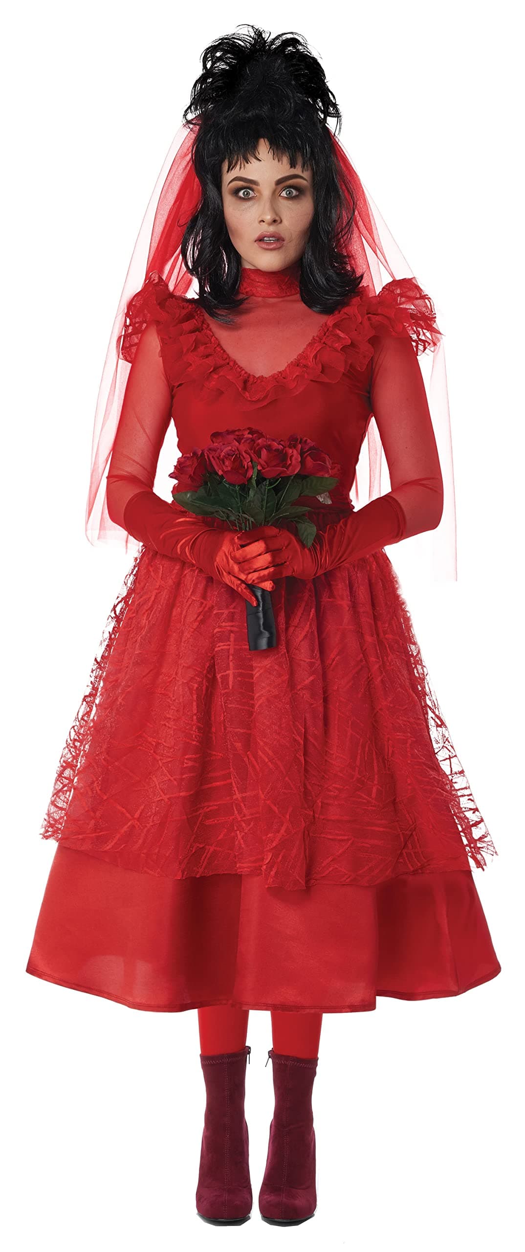 California Costumes Bride From Hell Womens Costume M Red 5022057M