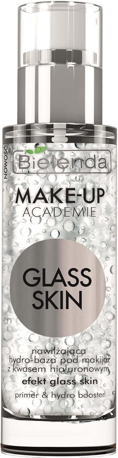BIELENDA MAKEUP ACADEMIE GLASS Skin Moisturizing hydromakeup base primer with hyaluronic acid 30 g