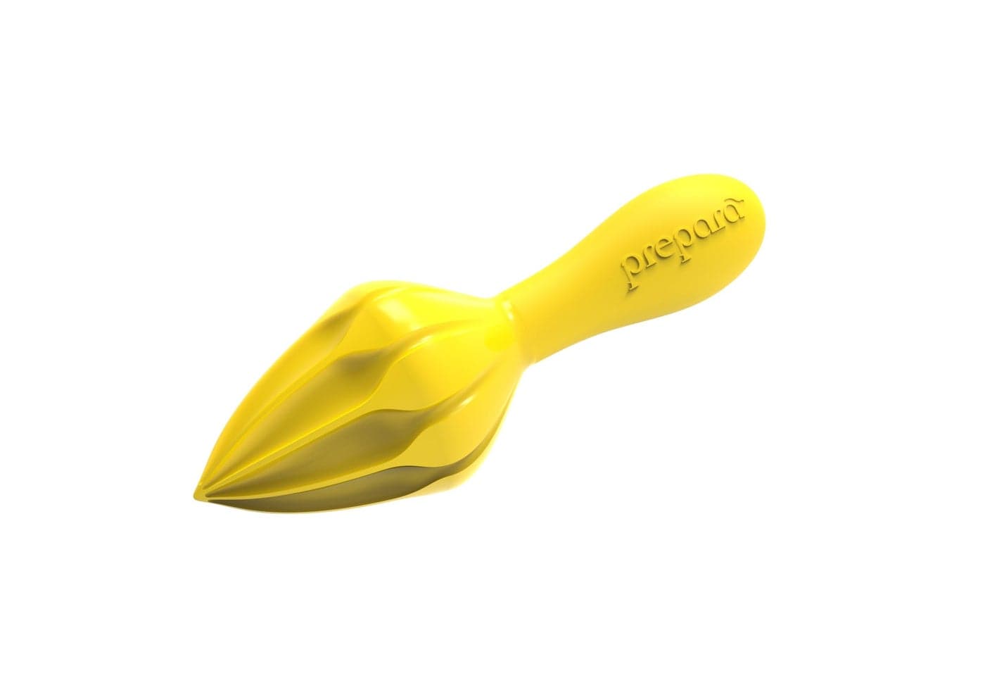 Prepara Juicy Juice Manual Hand Citrus Reamer for Lemons Limes and OrangesYellow