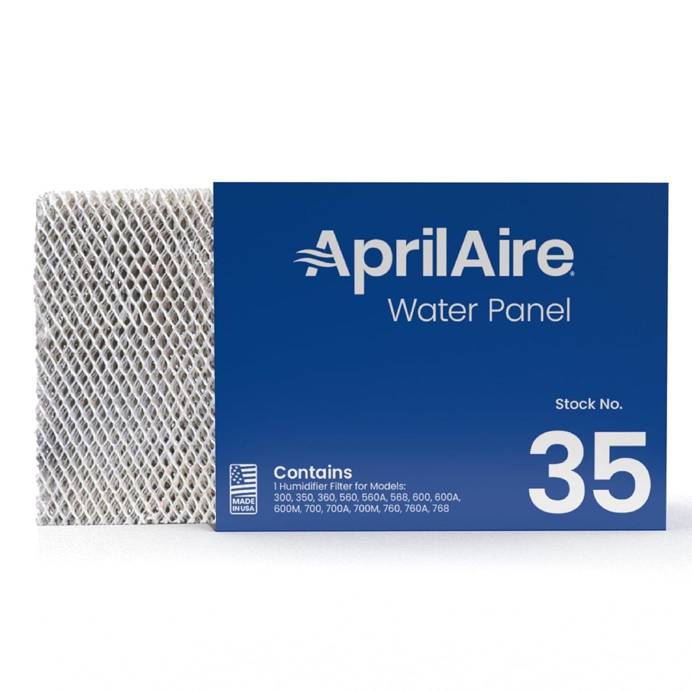 AprilAire 35 Water Panel Humidifier Filter Replacement for AprilAire WholeHouse Humidifier Models 300 350 360 560 560A 568 600 600A 600M 700 700A 700M 760 760A 768 Pack of 2