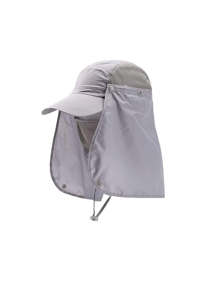 Outdoor UPF 50+ UV Sun Protection Waterproof Breathable Face Neck Flap Cover Folding Sun Hat