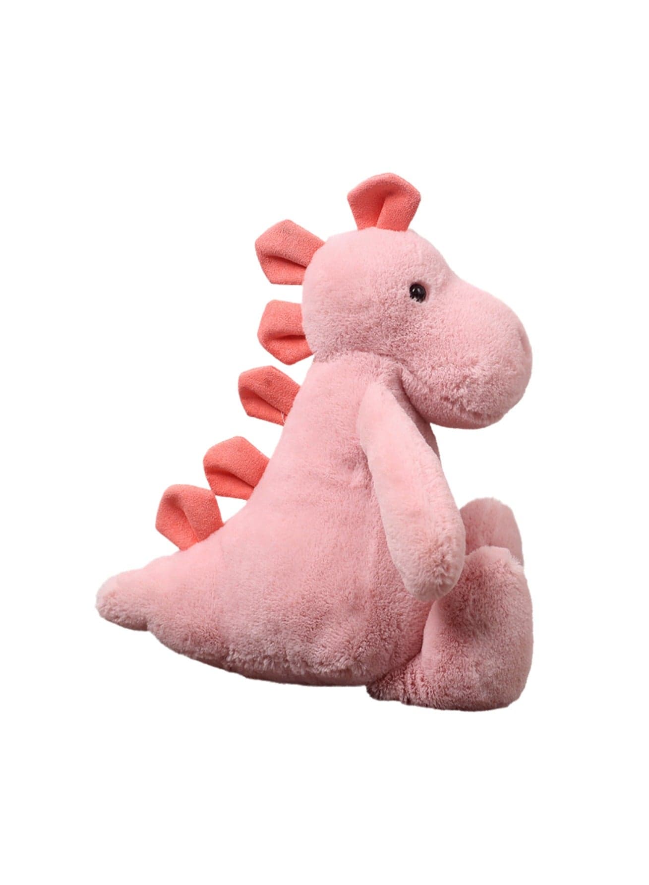 Children's Plush Toy Cartoon Doll Gift (Dinosaur Sitting On Hanging Legs-pink)