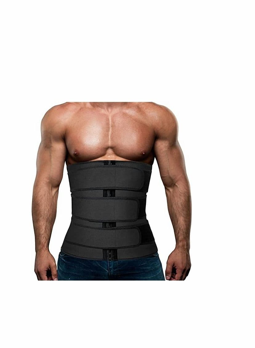 3XL Workout Waist Trainer Neoprene Corset Sauna Sweat Trimmer Cincher Slimming Belly with Belts