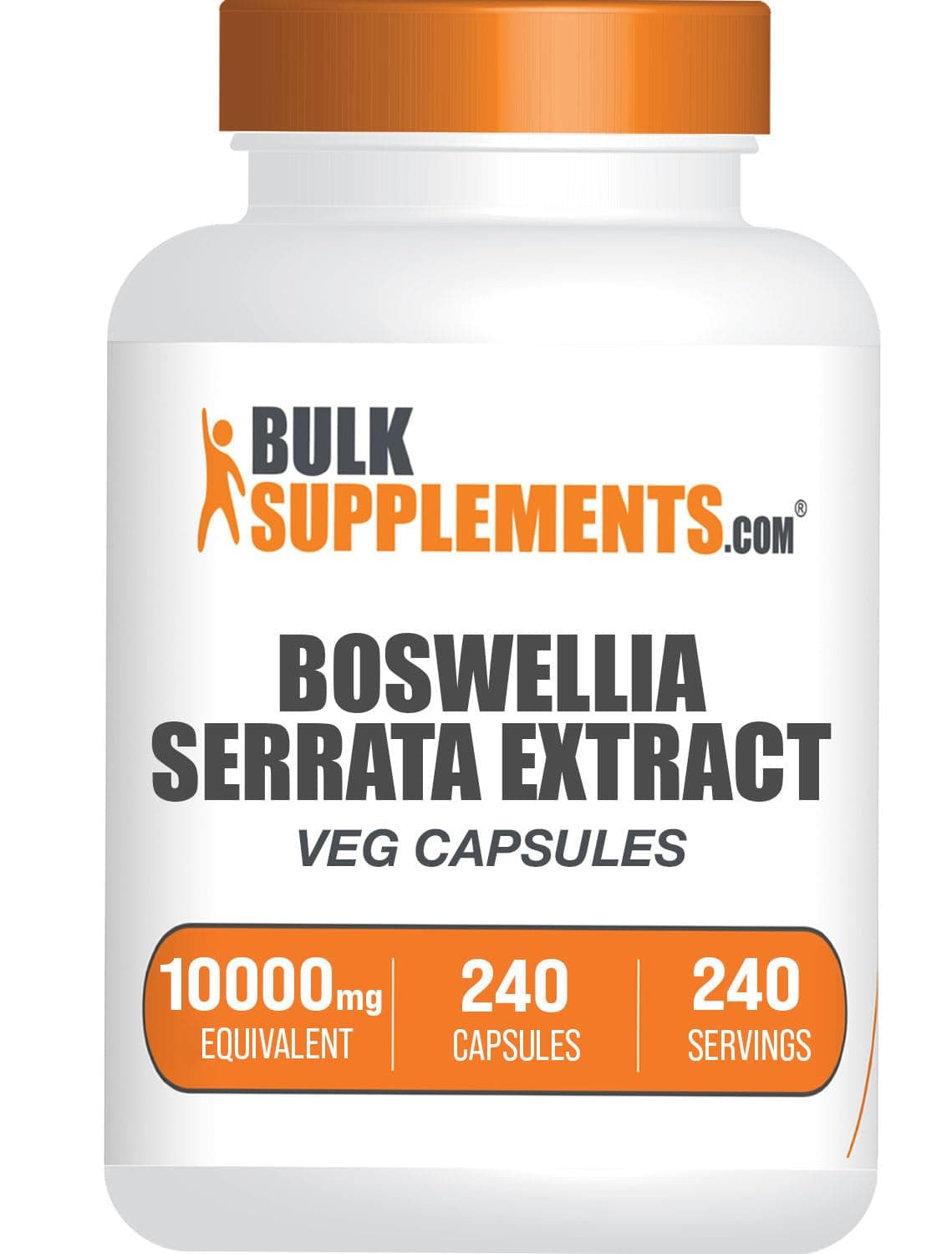 BulkSupplementscom Boswellia Serrata Extract Capsules Boswellia Serrata Capsules Boswellia Serrata Supplement Gluten Free 1 Capsule per Serving 240 Veg Capsules Pack of 1