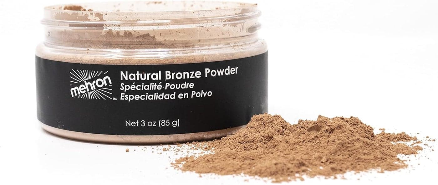 Mehron Makeup Special Effects Powder 23 ounce Natural Bronze