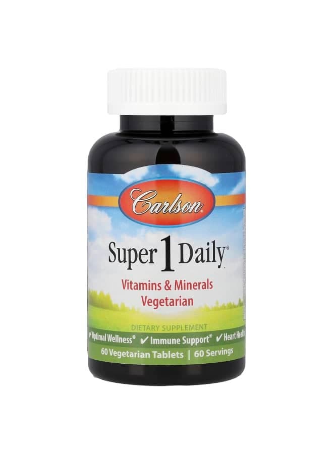 Super 1 Daily®, 60 Vegetarian Tablets