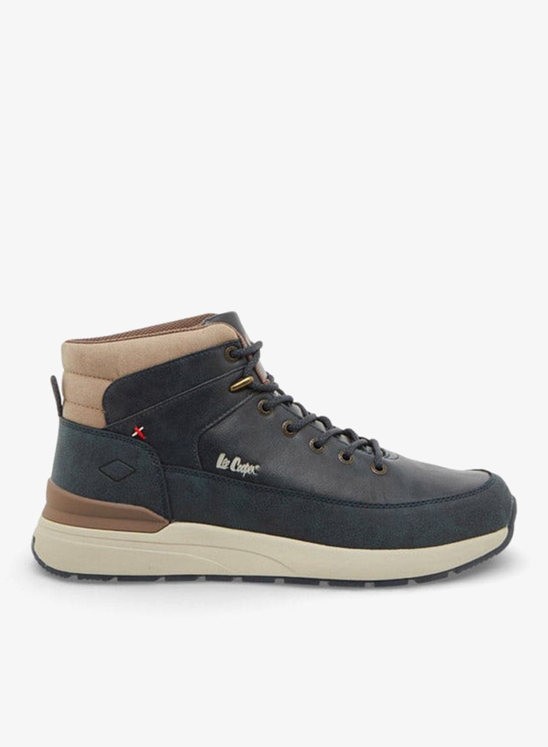 Men Panelled Ankle Boots — 42