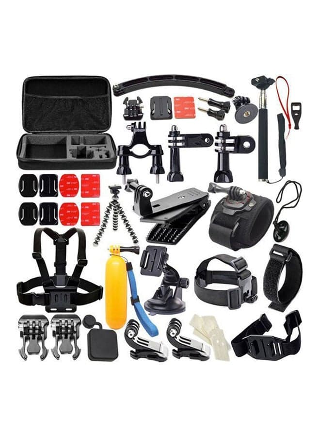 50 in 1 Mounts and Straps Accessory Kit 25 x 15 x 9.1cm Multicolour