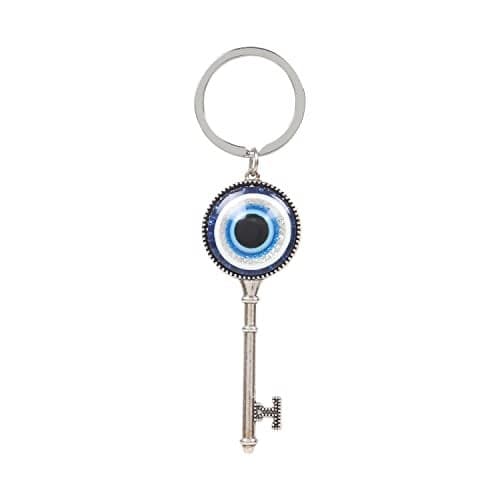 Linensutra® Evil Eye Key Chain for Good Luck and Prosperity suitable for Home/Car/Scooter/Byke Keys (KEY03)