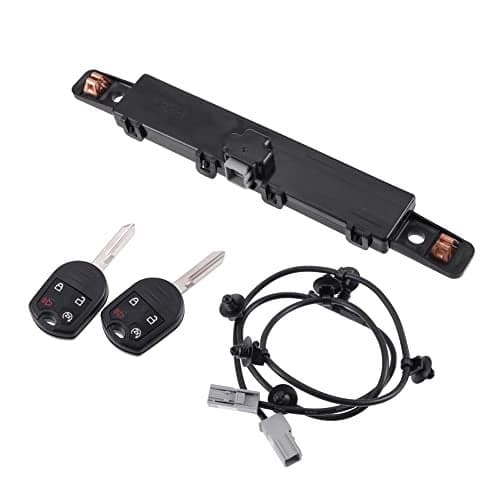 ACROPIX Car Auto Remote Start System Kit Fit for Ford F150 Edge with 2 Remote Key Fob and Antenna Jumper Wire BC3Z-19G364-A - Pack of 3 Black