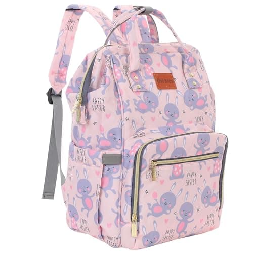 1ST STEP Smart And Multi-Functional Diaper Bag (Pink 3)