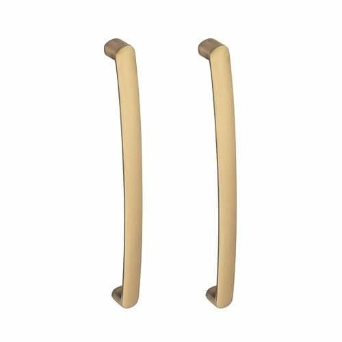 Atom 10.3 inch Zinc Cabinet Pull Handle | Antique Finish | Stylish Office & Wardrobe Handle | Kitchen Drawer Push Bar 536 | Pack of 2