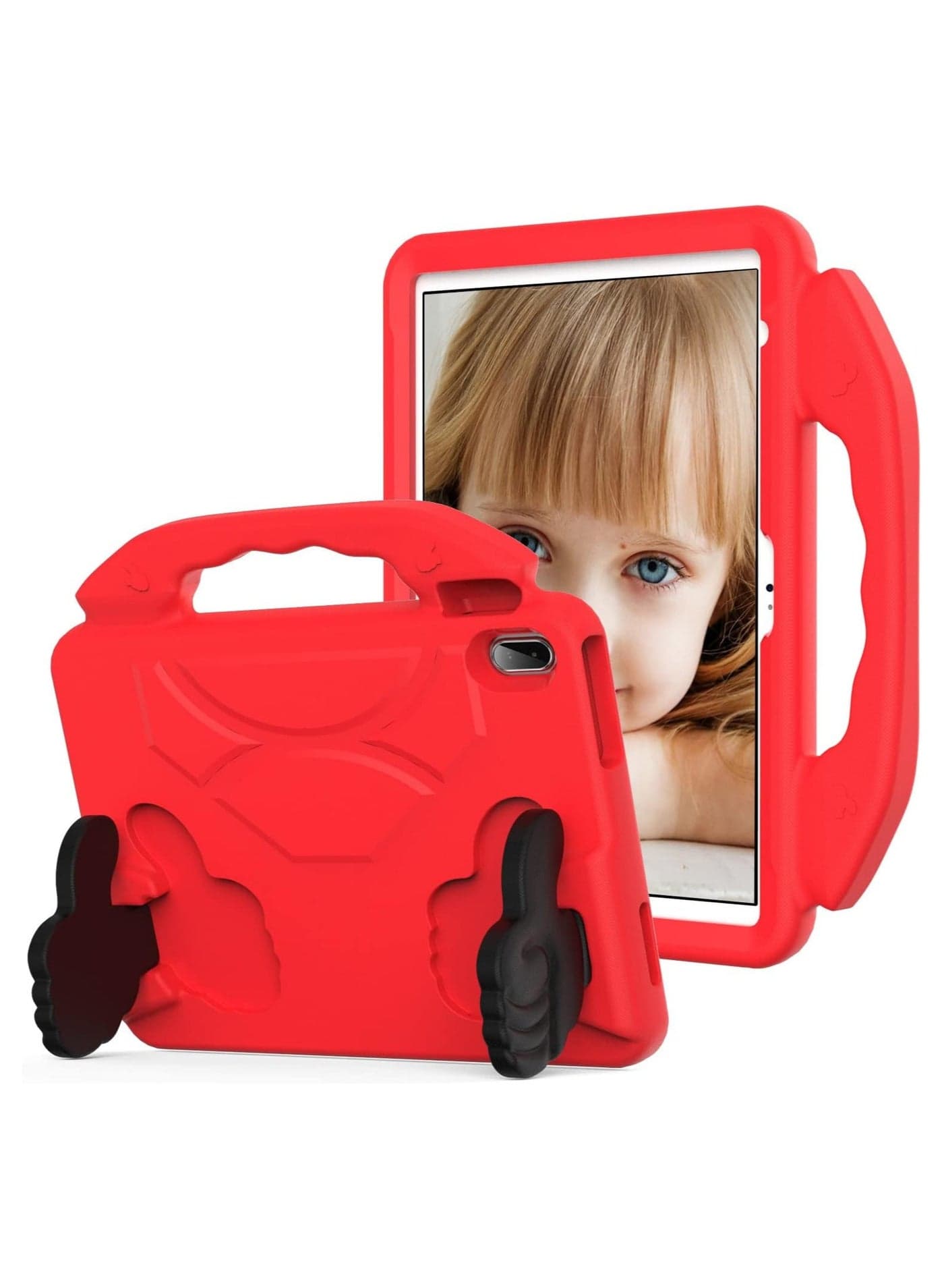 Child-Safe Protective Case Compatible with iPad 11th Generation 11-inch (A16, 2025)/iPad 10th Generation 10.9-inch (2022), Lightweight EVA Protective Handle Stand Case