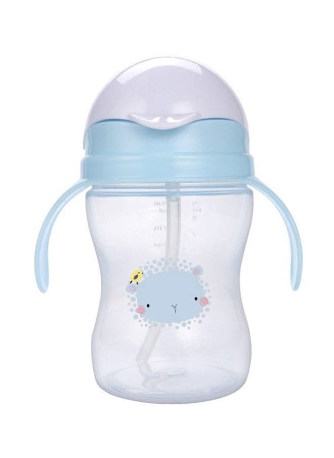 Baby Sippy Cup With Handle Blue/White 260ml