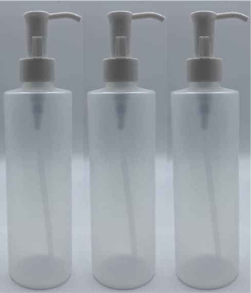 Therapists Choice 3 Pack of 85oz Bottle with Pump Great for Dispensing Lotions Shampoos and Massage Oils