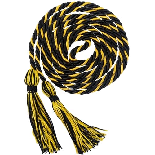 GraduationMall Graduation Honor Cord 68" BlackGold