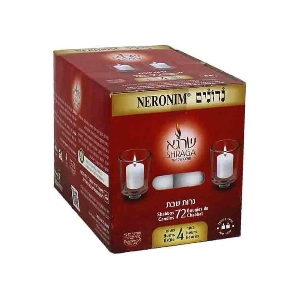Neriot Votive Candle 4 Hour 72 PK