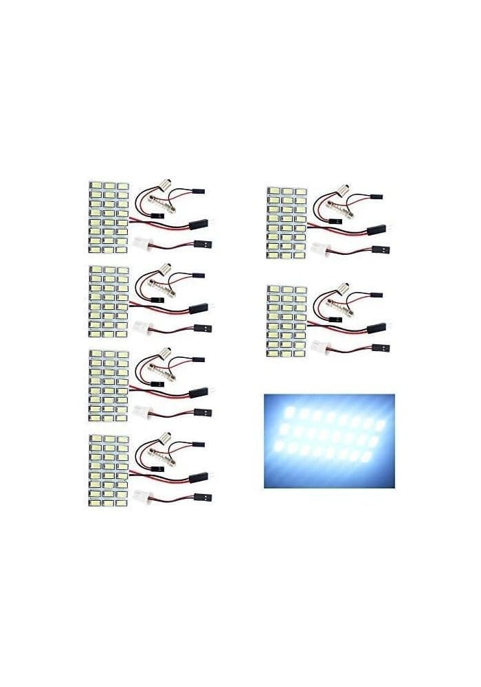 YM E-Bright 6-Pack Cool White LED Dome Light Bulbs