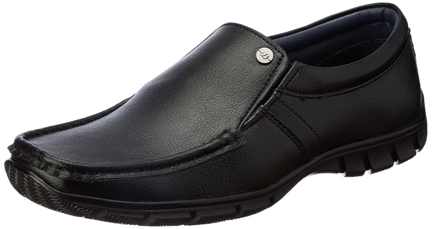 Bata Boss-Studd E Men's Black Formal Shoes - 10 UK (8516031)