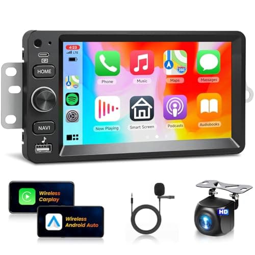Car Stereo for Chevrolet Chevy Silverado Impala Tahoe GMC Sierra Yukon Hummer 2+64G Car Radio 5G WiFi Wireless Carplay Android Auto,7“ IPS,GPS,FM,SWC,Bluetooth,Backup Camera Plug-and-Play