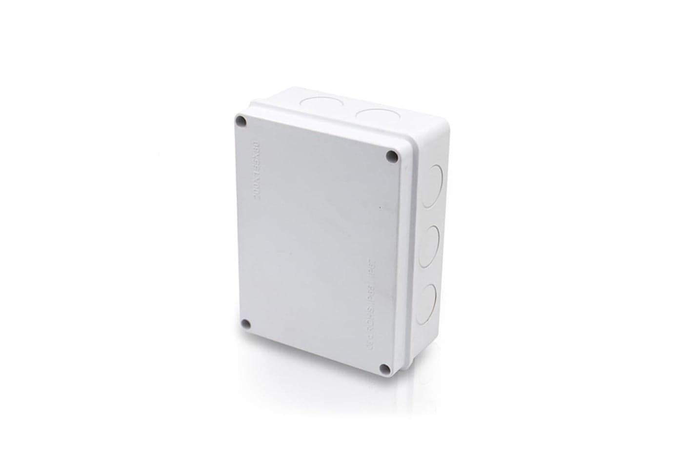 GLOBOMOTIVE ABS Junction Box - Waterproof Electronic Project Box Enclosure Case for Electronic Projects, Outdoor, Indoor (200 X 155 x 80 mm)