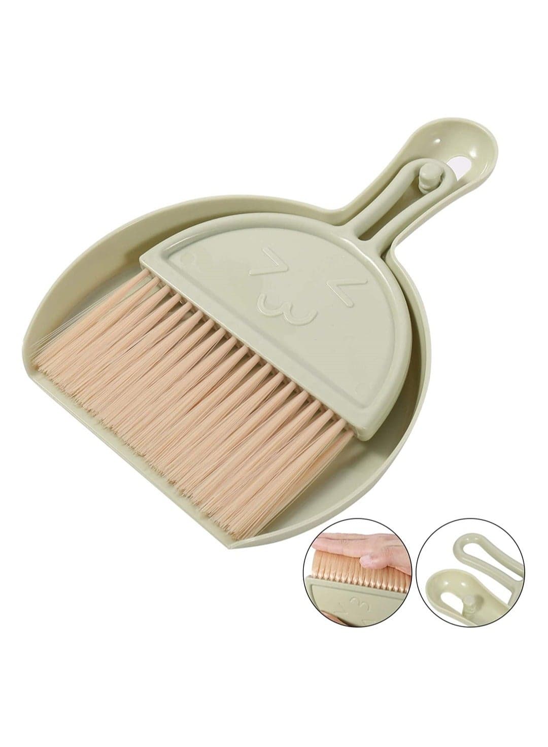 1 Piece Mini Dustpan and Brush Set Small Broom and Dustpan Cleaning Brush