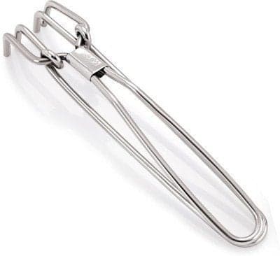 faas Stainless Steel Pakkad Wire Tong Hot Utensils Holder or Gripper (Pack of 1)