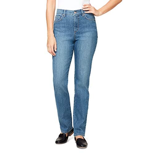 Gloria Vanderbilt Womens Amanda Classic High Rise Tapered Jean Standard Hartford 10