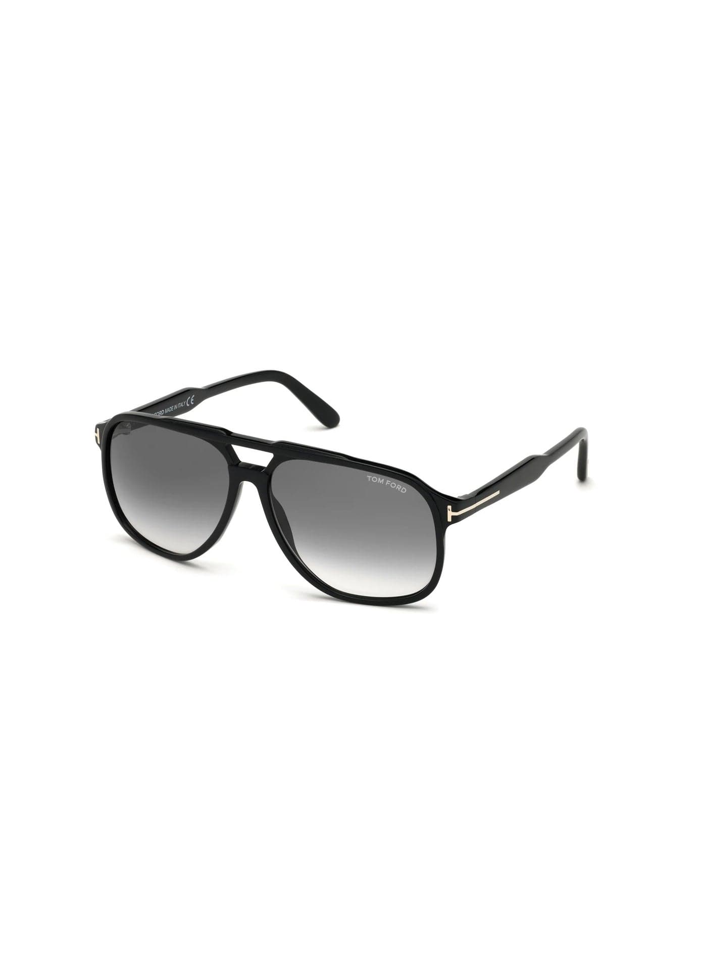 Tom Ford Raoul FT0753 01B Men's Full Rim Pilot Sunglasses