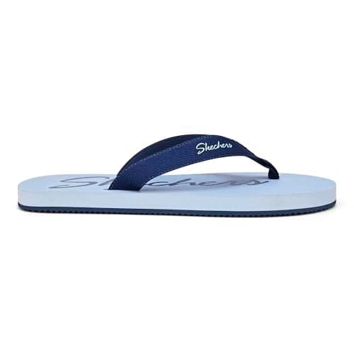 Skechers Women COURTWALD Light Blue Casual Slippers